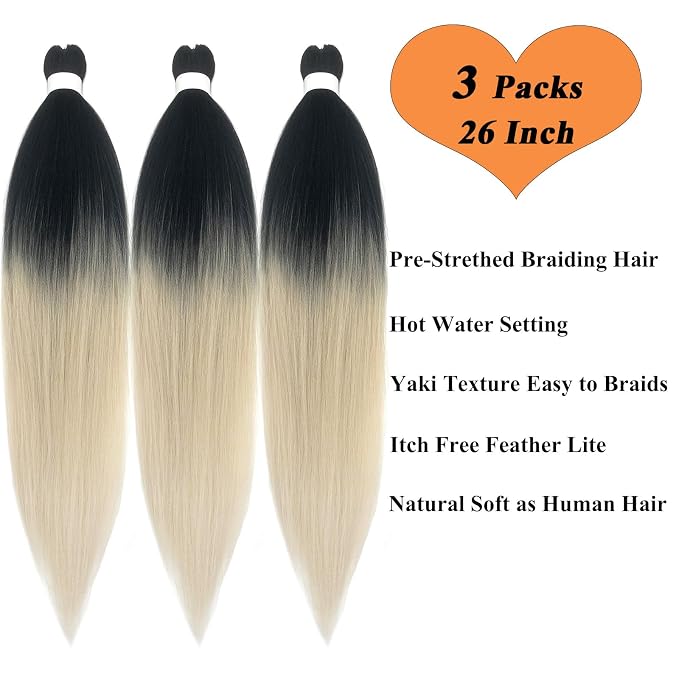 Blonde Ombre Braids Hair