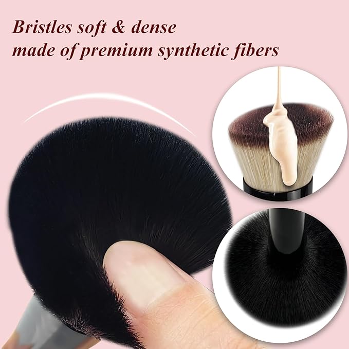 4 in 1 makeup brush-Black