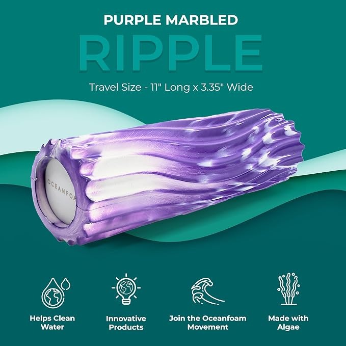Purple Marbled