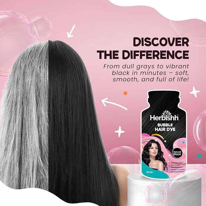 Natural Black Bubble Dye