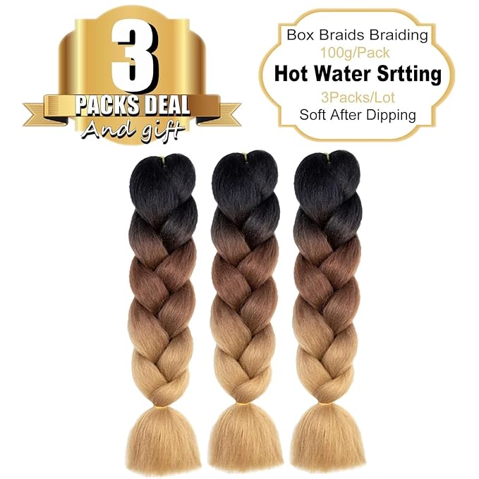 Black to Brown to Light Brown