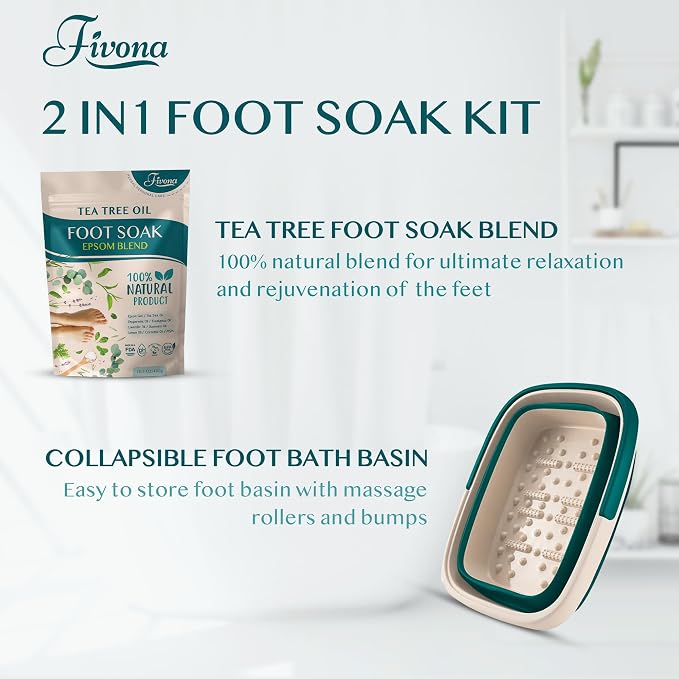 2 in 1 Foot Care Kit | Tea Tree