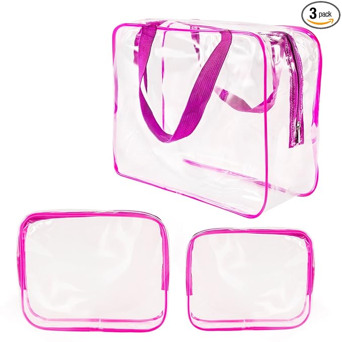 1 Large, 1 Medium, 1 Small-Hot Pink
