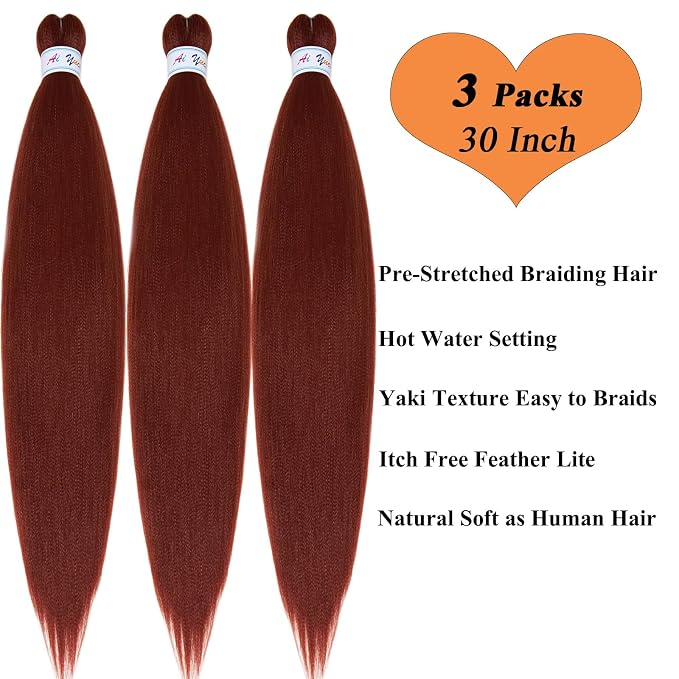 350 Braiding Hair 3 Packs