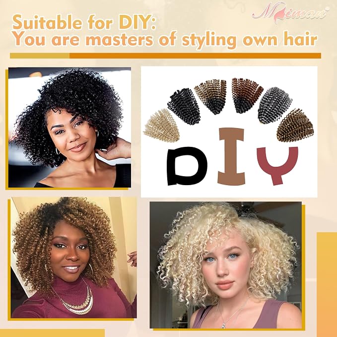 Passion Twist Crochet Hair-Light Blonde