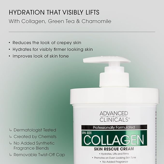 Firming Collagen Cream + Body Oil Set