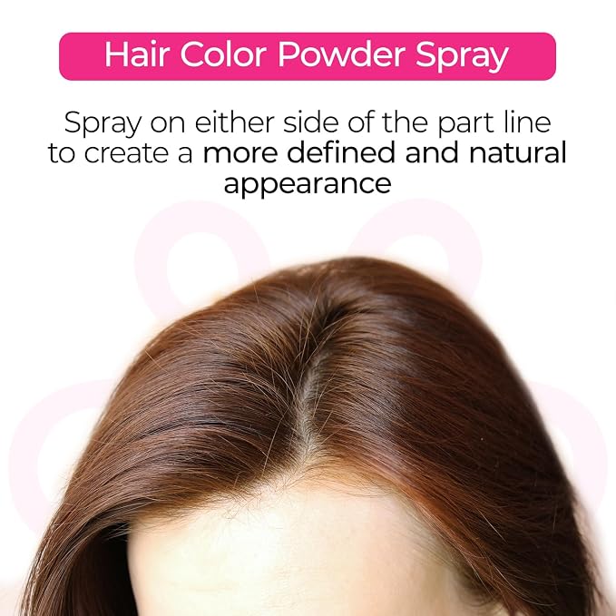 Hair Color Powder Spray - Brownish