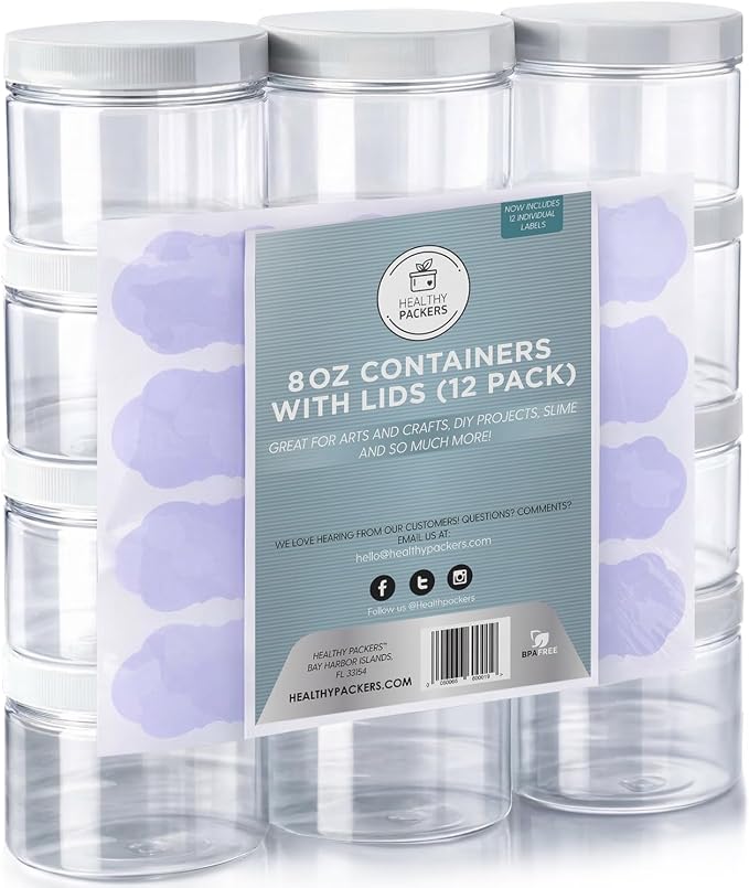 8 Oz 12 Pack (White)