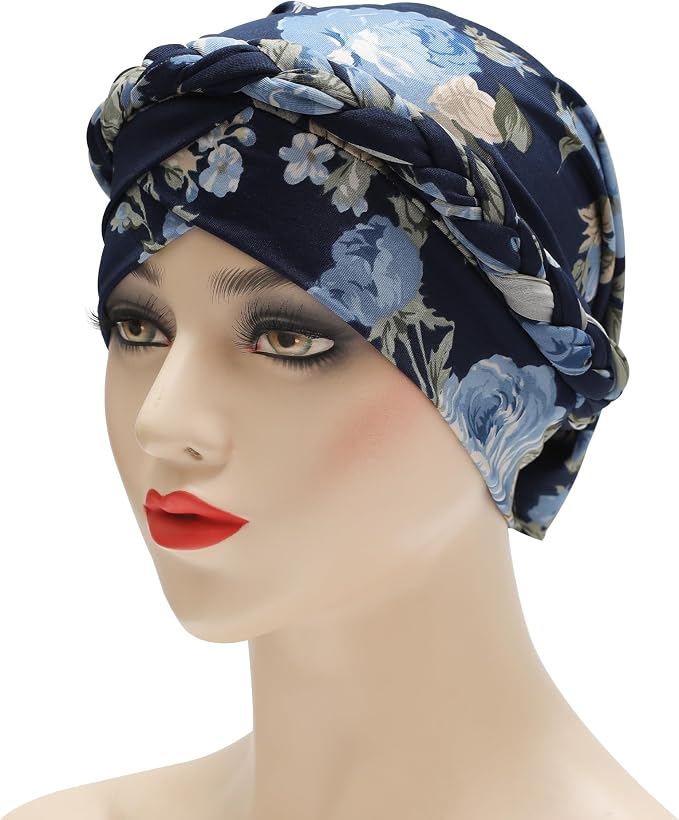 Braid Floral Navy