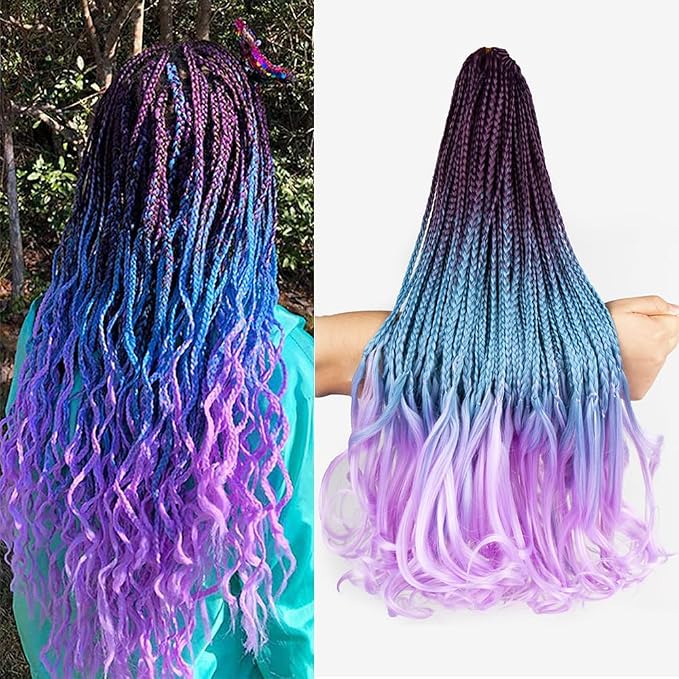 Purple/Blue/Pink