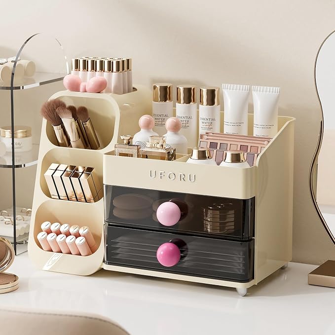 Cream White&Pink