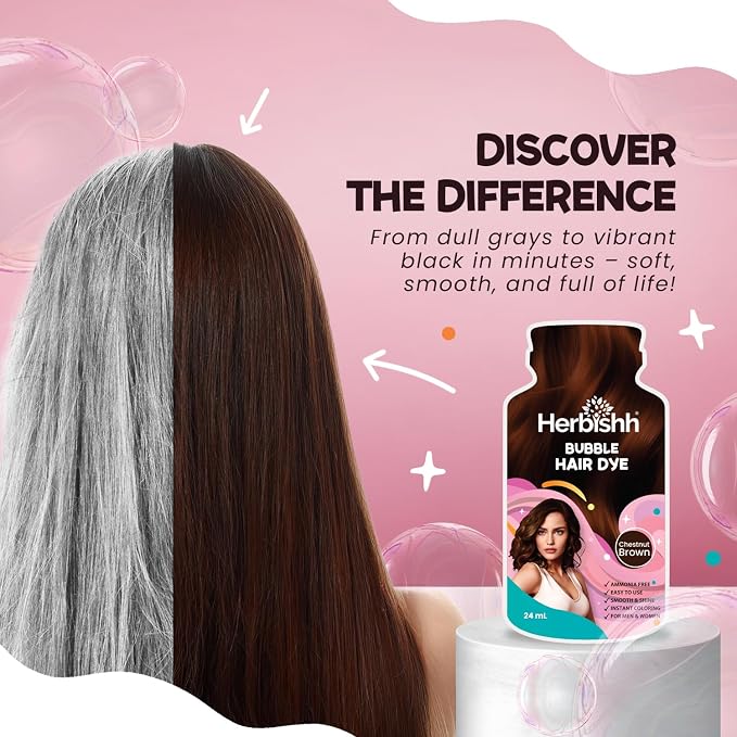 Chestnut Brown Bubble Dye