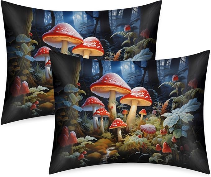 Red Mushroom Forest