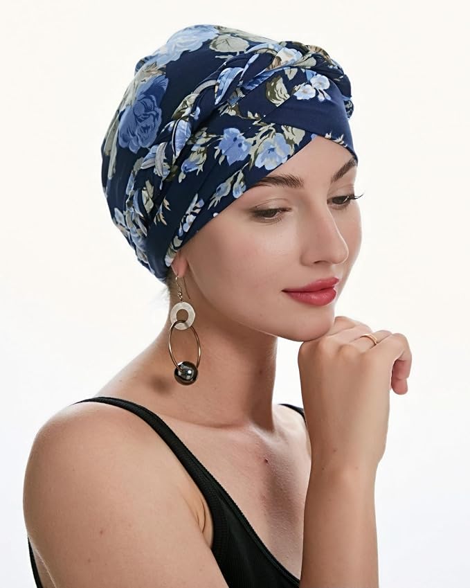 Braid Floral Navy