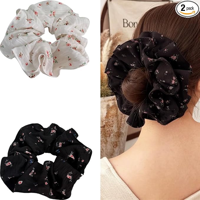 Floral-White+Black