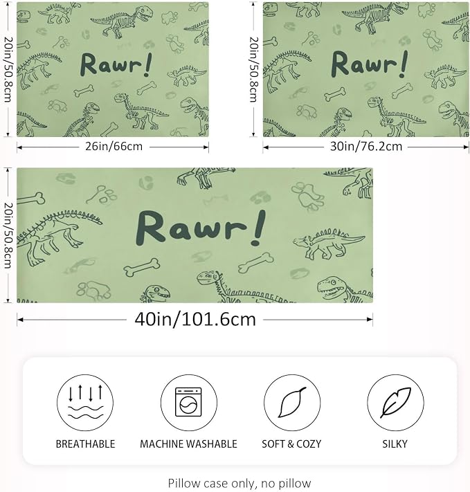 Green Dinosaur Paw Bone