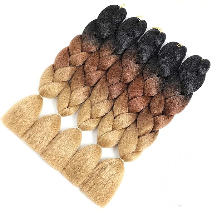 Black/Dark Brown/Light Brown 6 pcs