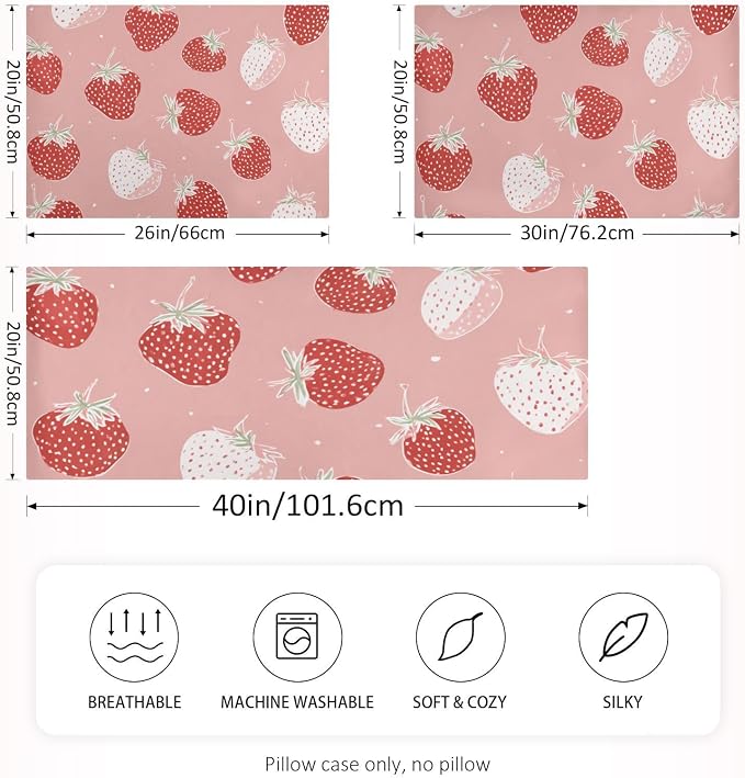 Pink and Red Strawberry
