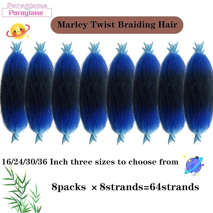Ombre Blue
