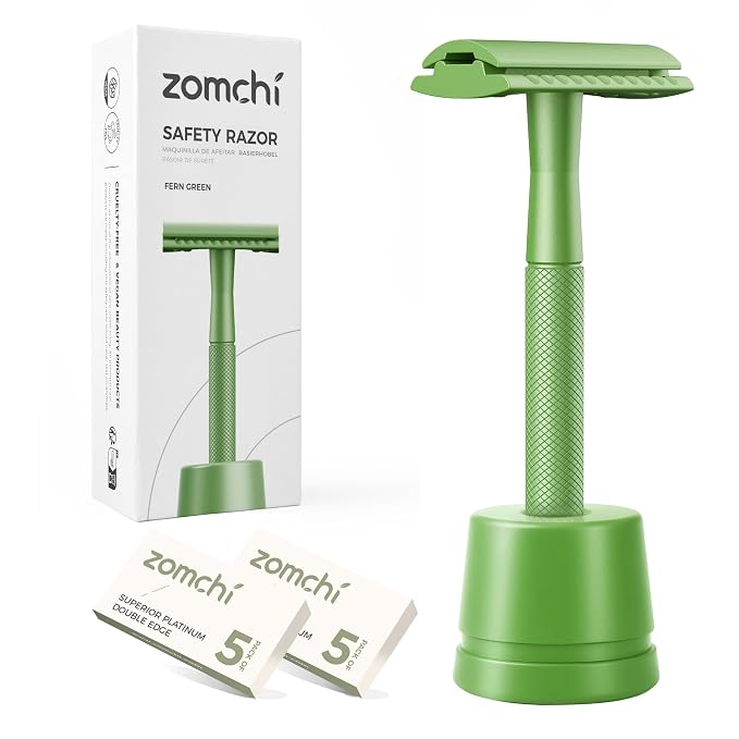 Fern Green Razor with Stand
