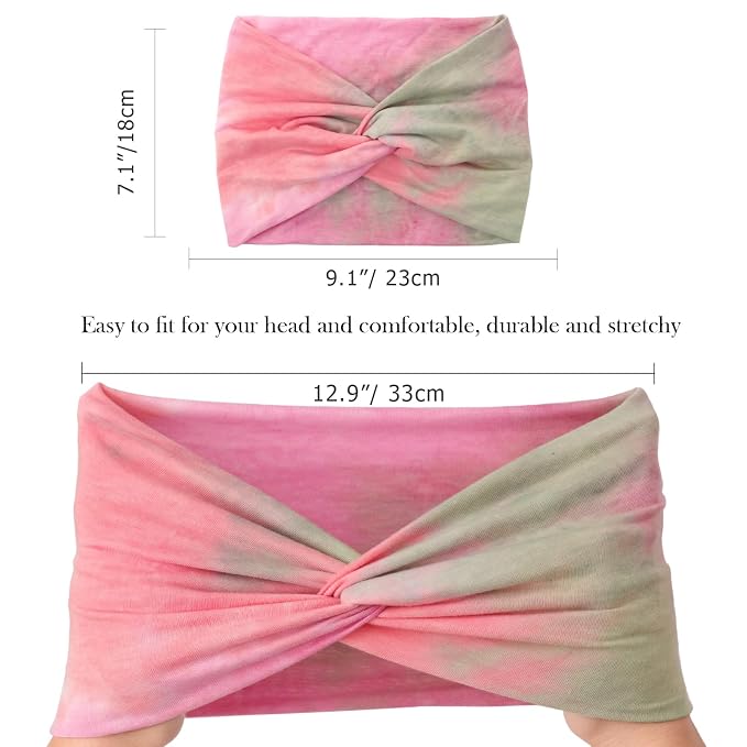 8 PCS: Solid Color + Tie-dye B