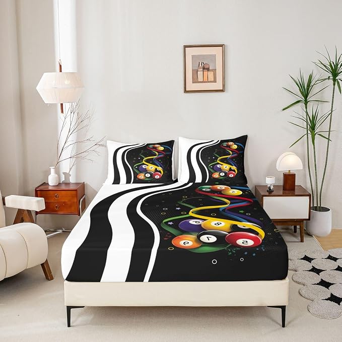 Billiard Black Yellow