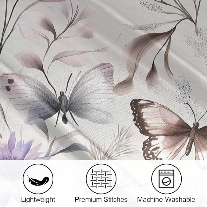 Wildflowers Butterfly Purple