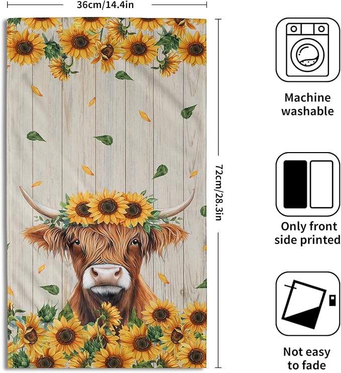 Cow Sunflower