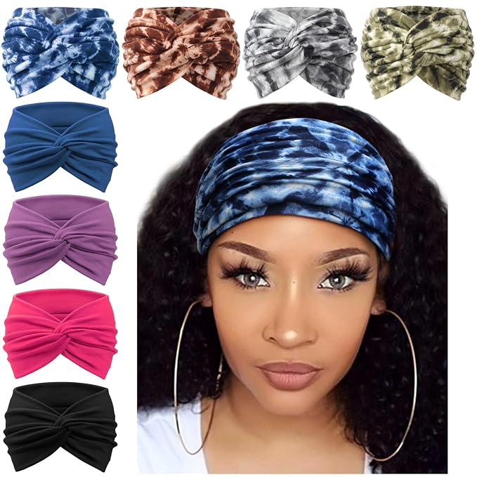 8 PCS: Solid Color + Tie-dye A