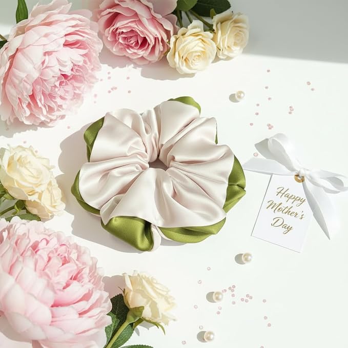 Green and Pale Pink