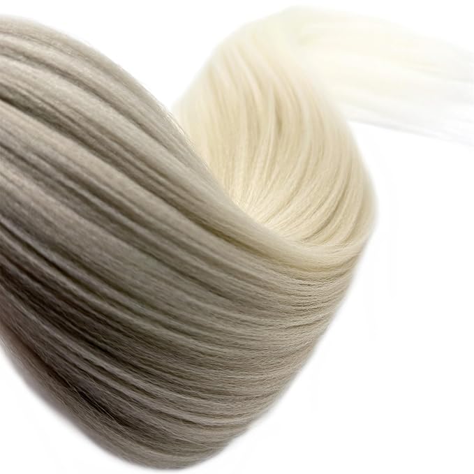 Ash Blonde Ombre Braiding Hair