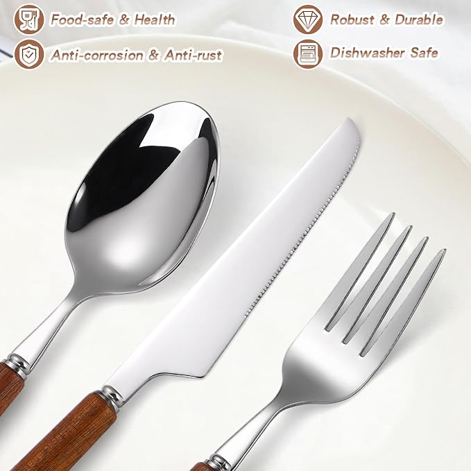 C07-20PC/Wooden-304/Silver