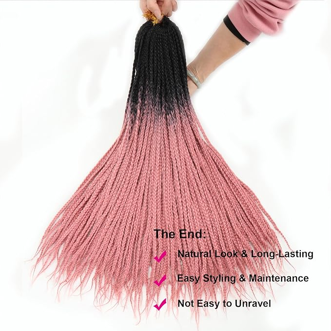 Black-Smoky Pink