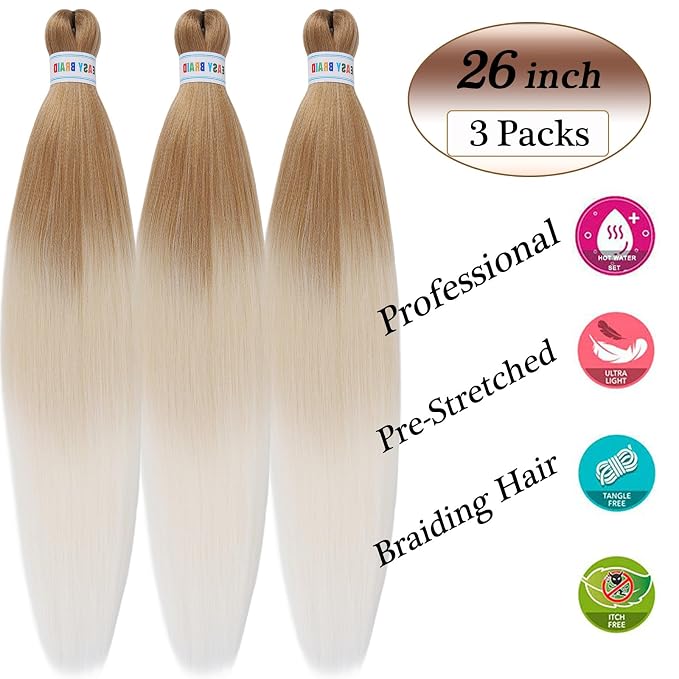 Brown Blonde Ombre Braiding Hair