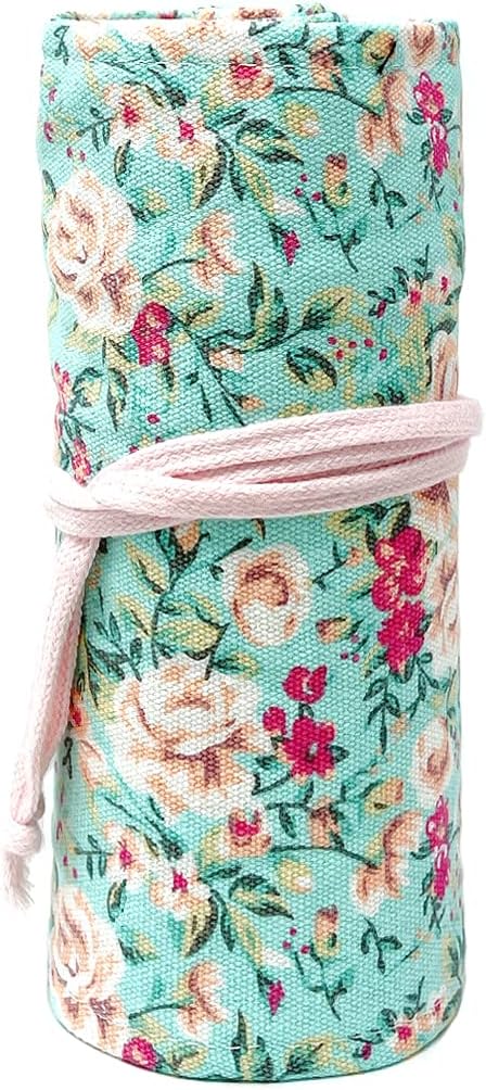 Pink Rose on Teal