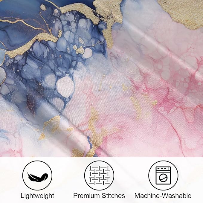 Blue Pink Marble