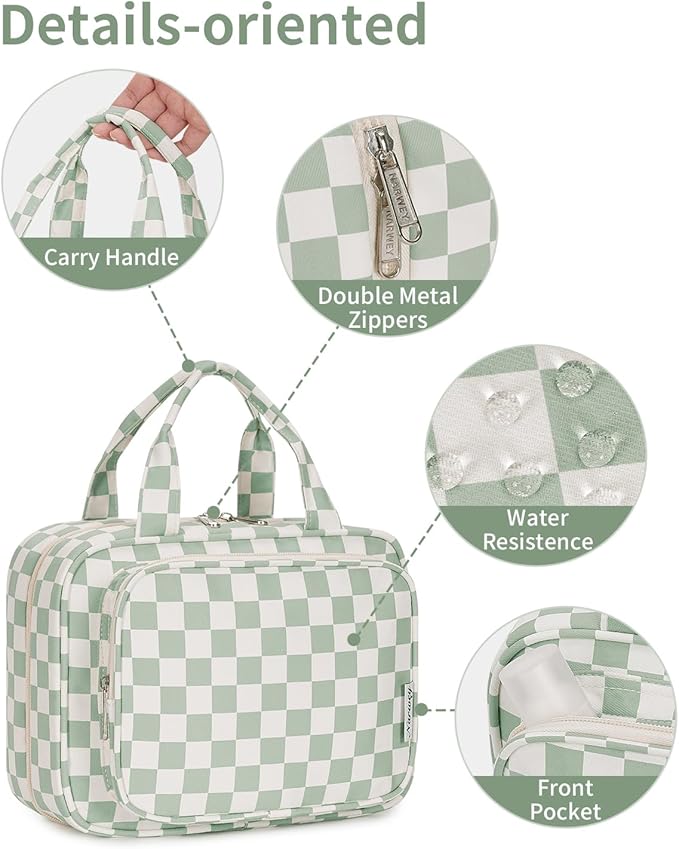 B-Mint Green Checkerboard