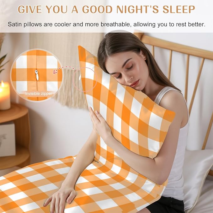 Orange, Apricot, White