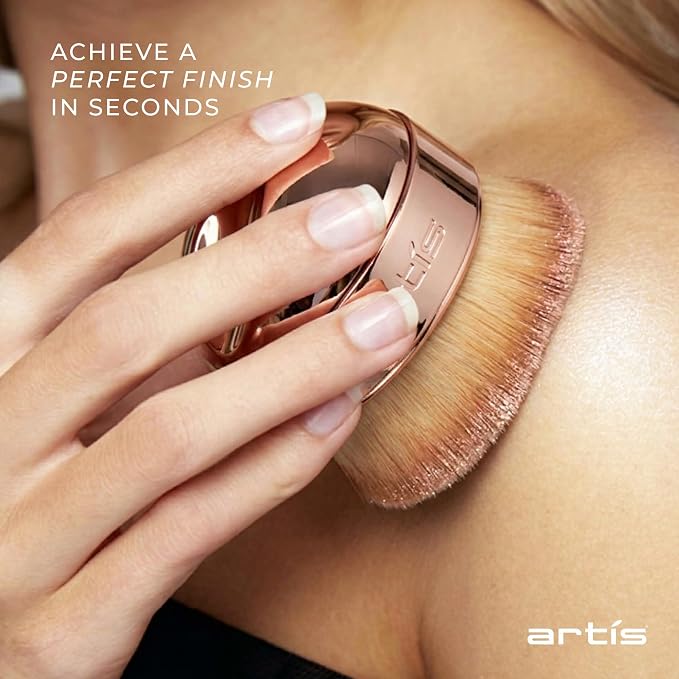 Rose Gold Handle/Blonde Fibre
