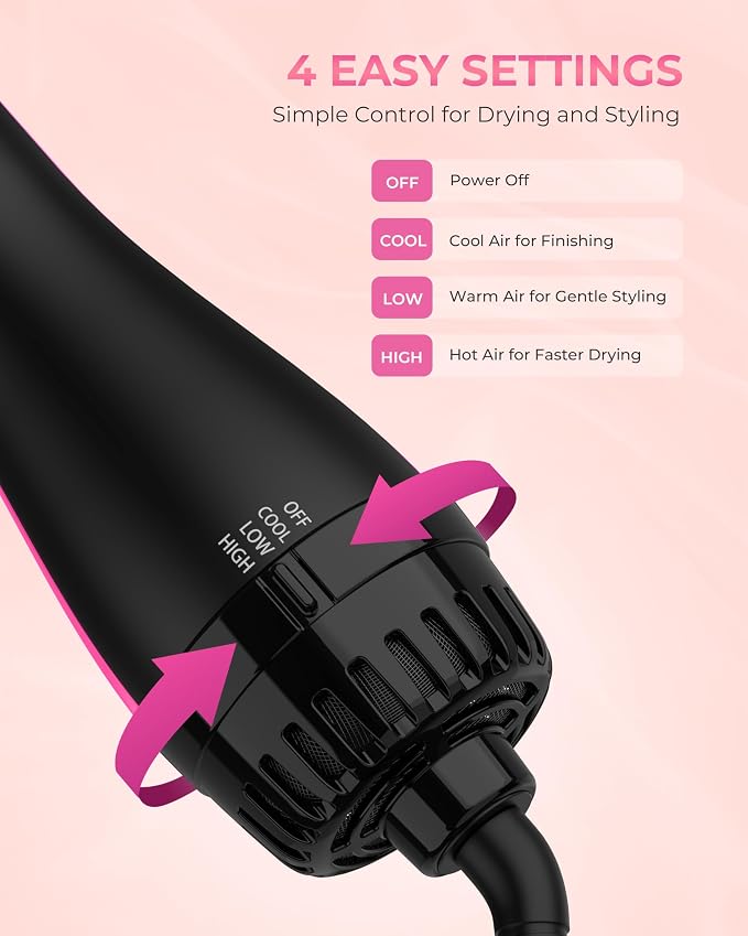 Black/Rose Pink