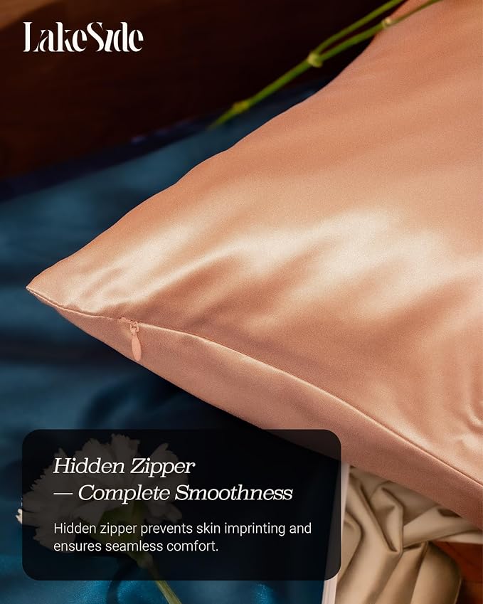 Peach Mousse - Hidden Zipper
