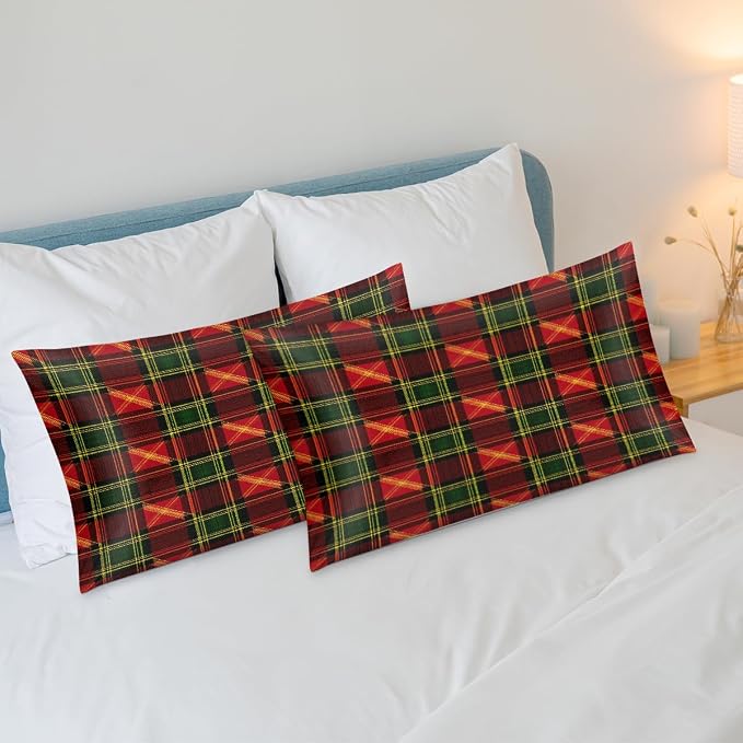 Red Green Black Tartan
