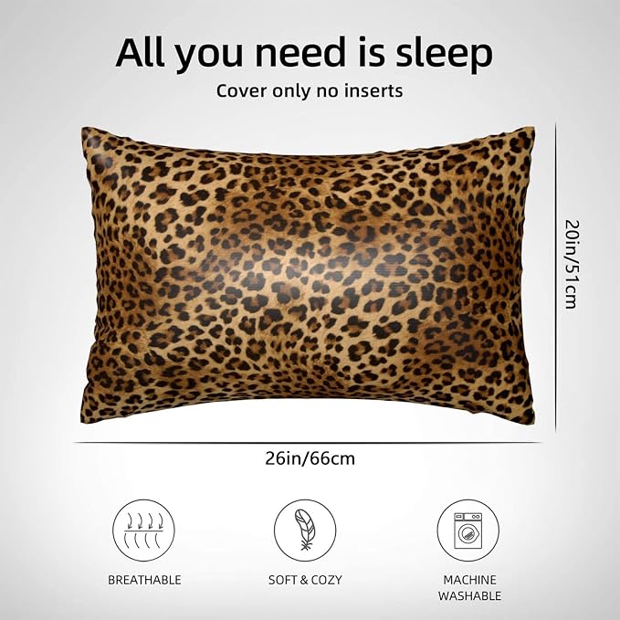 Abstract Brown Leopard