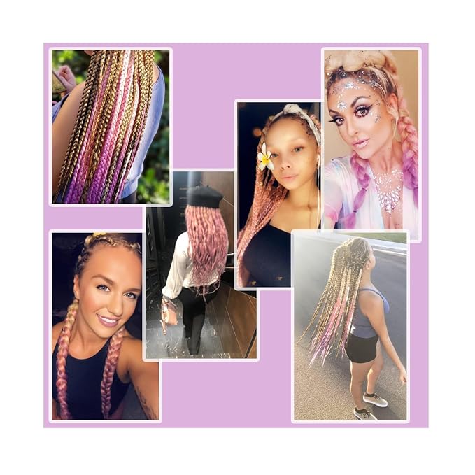 Blonde/Pink/Purple