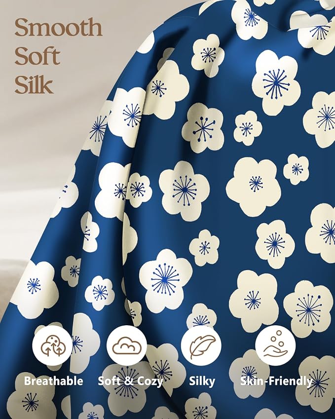 Blue White Flowers