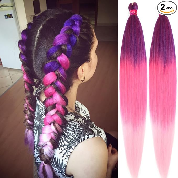 ombre purple-hotpink-pink