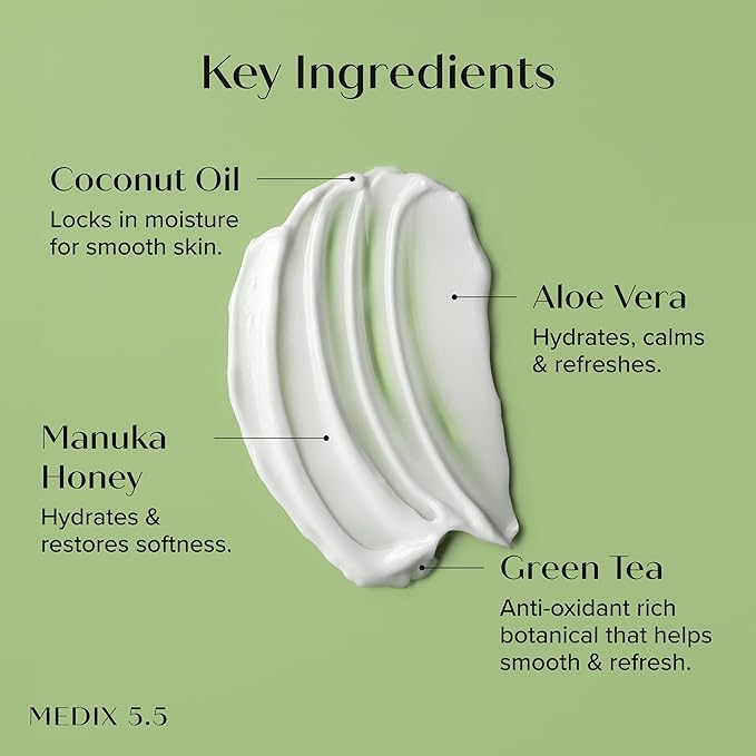 Exfoliating Body Wash + Coconut Oil Cream