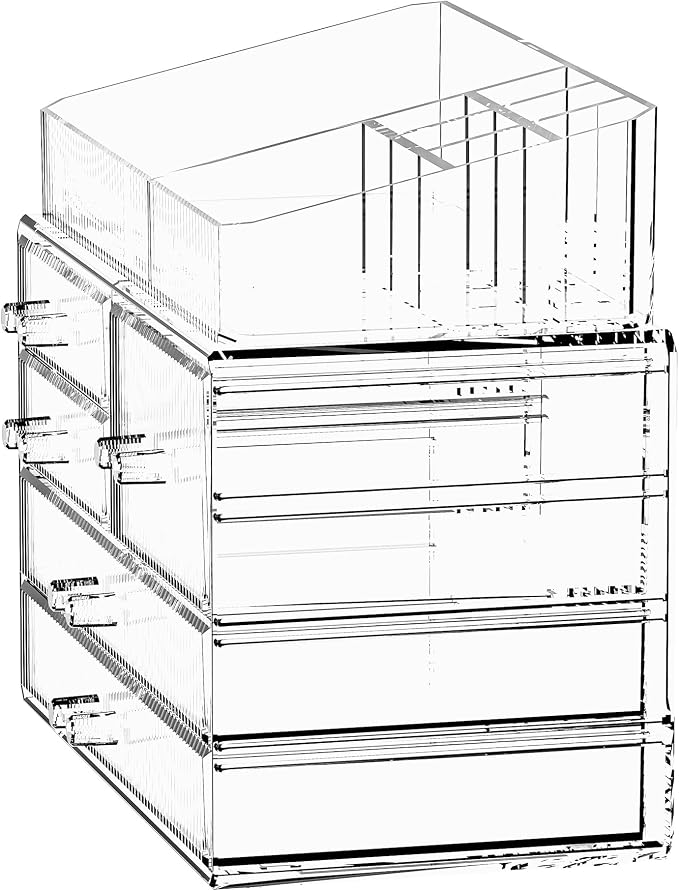 (2 Base, 3 Drawers) with Top