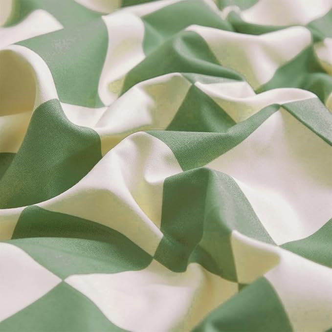 Grid Green White