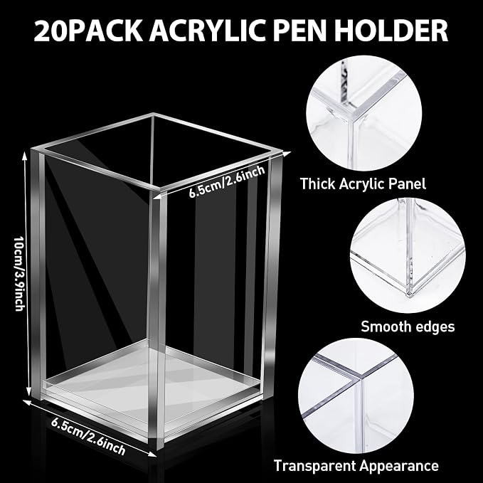 20Pack Clear